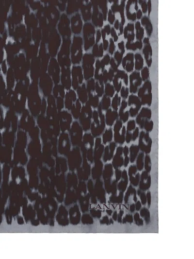 Lanvin Animal-print Scarf In Animal Print