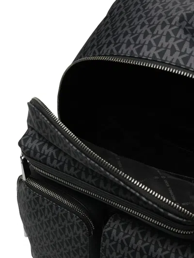 Michael Kors Medium Brooklyn Backpack In Black