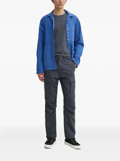 G-star Raw Buttoned Jacket In Blue