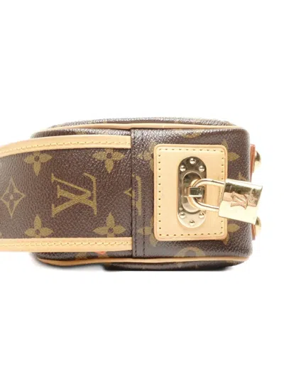 Pre-owned Louis Vuitton 2006 Monogram Perforations Shoulder Bag In Brown