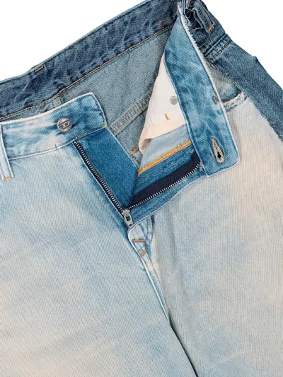 Prototypes Colour-block Jeans In Blue