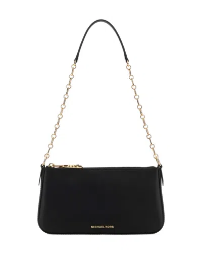 Michael Michael Kors Medium Empire Chain-strap Shoulder Bag In Black