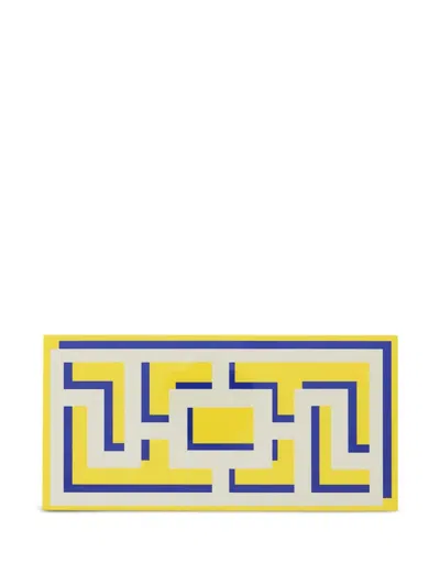 Jonathan Adler Ja Labyrinth Trinket Box In Yellow