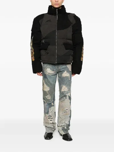 Who Decides War Patchwork Pocket Jacket In Multi