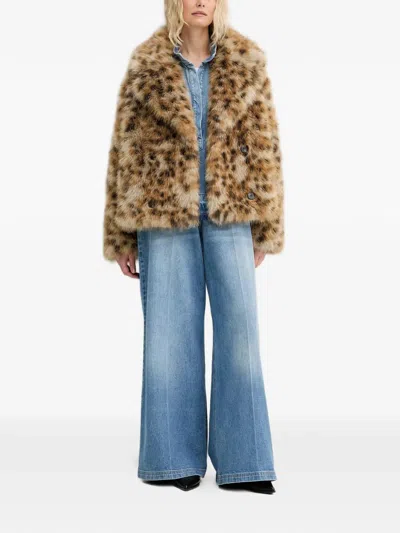 Munthe Luxa Denim Top In Blue