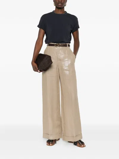 Brunello Cucinelli Stretch Cotton Jersey T-shirt With Precious Faux-layering In Multi