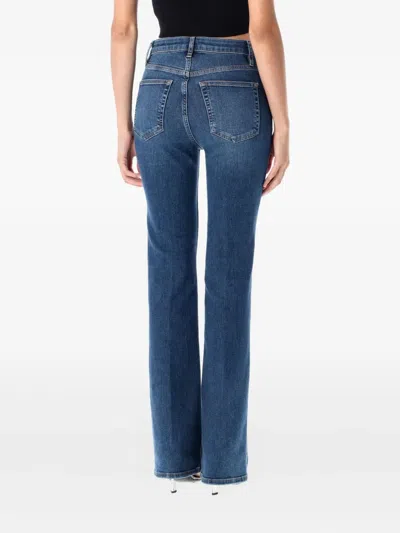Frame The Reboot High-rise Bootcut Jeans In Blue
