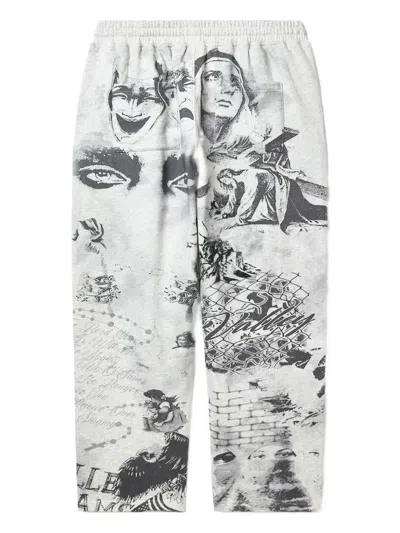 Vale Mural Track Pants In Multi