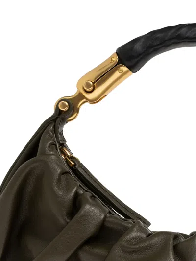 Balmain Ebene Twisted Tote Bag In Multi