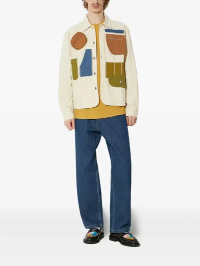 拼贴设计拉链夹克