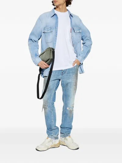 Dsquared2 Chest-pocket T-shirt In White