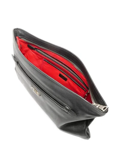 Pre-owned Prada 2010-2020 Top Handle Clutch Bag In Black