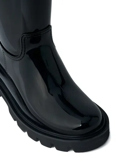 Moncler Logo-patch Drawstring Boots In Multi