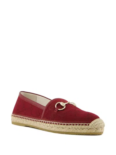 Gucci Gg Espadrilles In Red