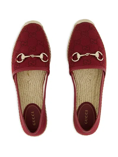 Gucci Gg Espadrilles In Red