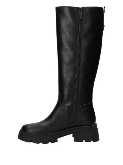 Mexx Logo Plaque Boots In Multi