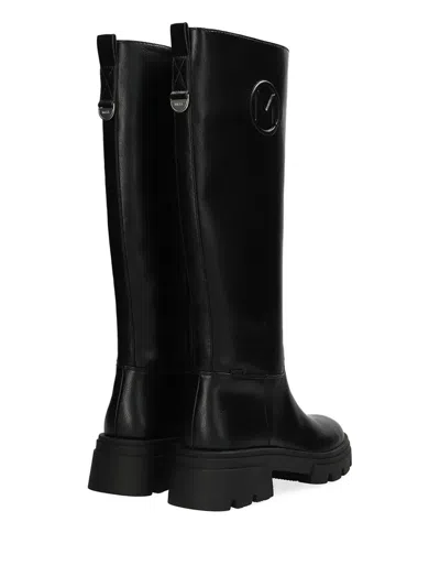 Mexx Logo Plaque Boots In Multi