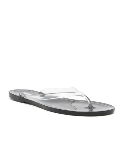Christopher Esber Round-toe Flip-flops In Gray
