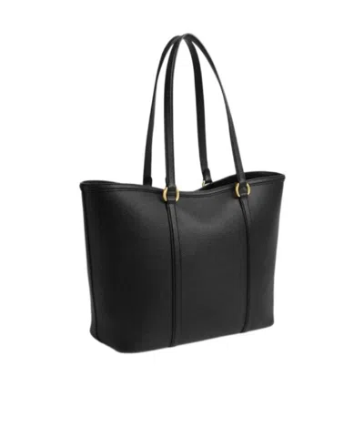 Coach Double-handled Handbag In Black