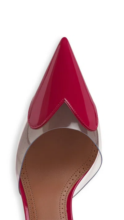 Alaïa Alaia Women Le Coeur Patent Leather Sandals In Red