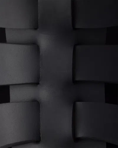 Prada Sandals Buckle Detail Chunky Sole Open Toe In Black