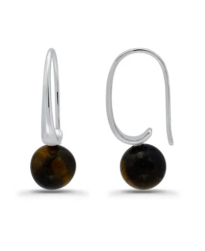 Macy's Silver Plated Hardwired Fishhook Earrings