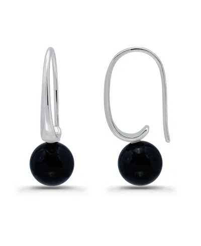 Macy's Silver Plated Hardwired Fishhook Earrings