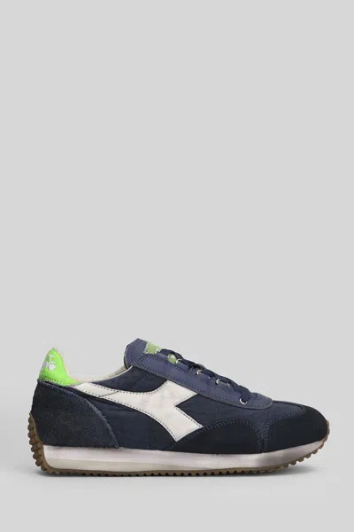 Diadora Equipe Dirty Sw Evo In Blue