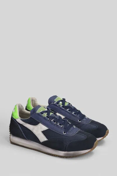 Diadora Equipe Dirty Sw Evo In Blue