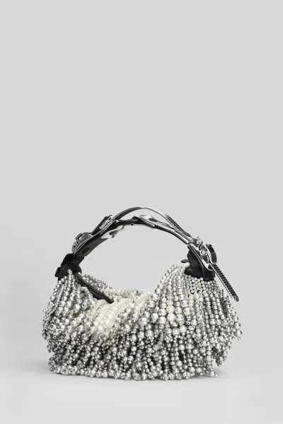 Innerraum Object Hm00 Micro Shoulder Bag In Silver