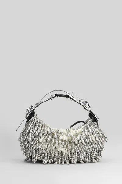 Innerraum Object Hm00 Micro Shoulder Bag In Silver