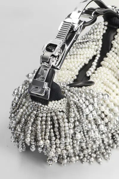 Innerraum Object Hm00 Micro Shoulder Bag In Silver