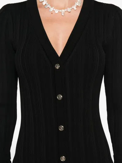 Sandro Robe Midi Dress In Black