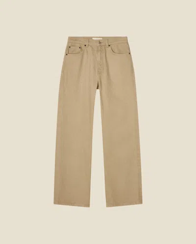 Jeanerica Vega Straight Leg Jeans Mirage Rinse In Nude