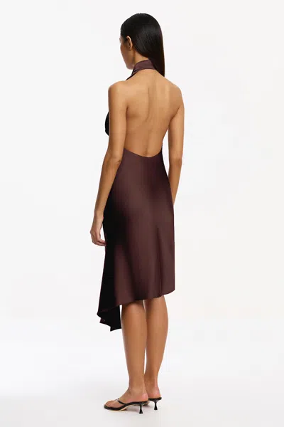Significant Other Angela Mini Dress In Brown