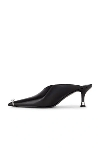 Alexander Wang Akilita 65mm Ring Mule In Black