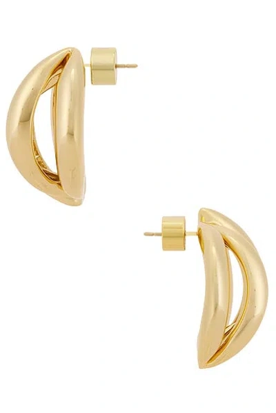 Jennifer Fisher Interlocking Small Earrings In Gold