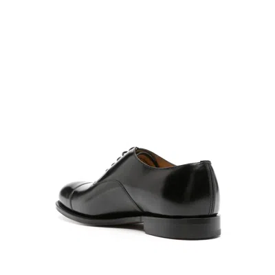 Church's Polished Leather Lace-up Shoes In Black