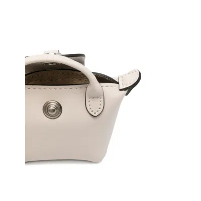 Longchamp Le Pliage Xtra Key Ring In Neutral