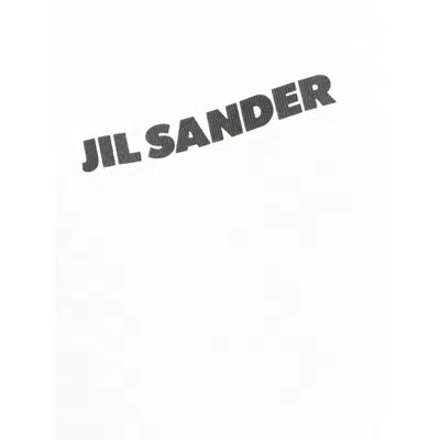 Jil Sander White Cotton T-shirt In White