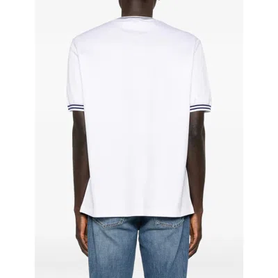 Brunello Cucinelli Solomeo Coat Of Arms T-shirt White In White