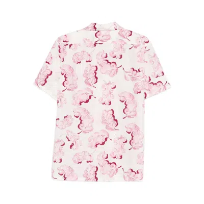 Olivia Von Halle Cotton-silk Plume Emeli Pyjama Set In Multi