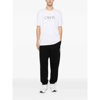 Calvin Klein Ss 20s Ln Calvin Graphic Tee In White