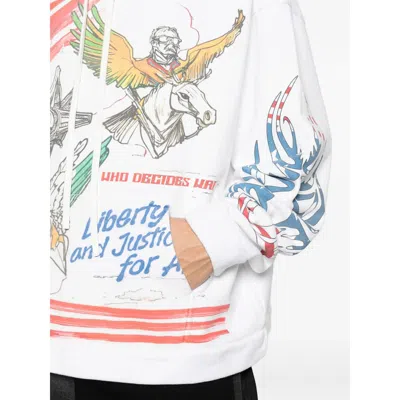 Who Decides War Sweatshirt In White