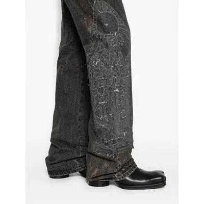 Who Decides War Mechanic Straight Jeans In Black