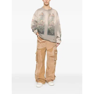 Who Decides War Patchwork Buttoned Jeans In Multi