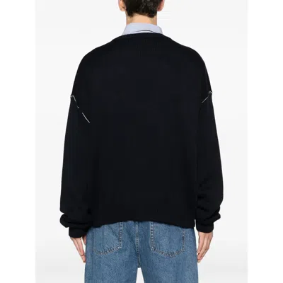Apc Logo-lettering Sweater In Black