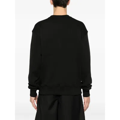 Kenzo Wild Tiger Embroidered Sweatshirt Black In Black