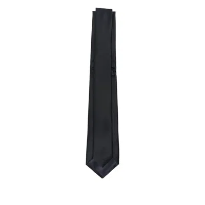 Tagliatore Plain Tie In Blue