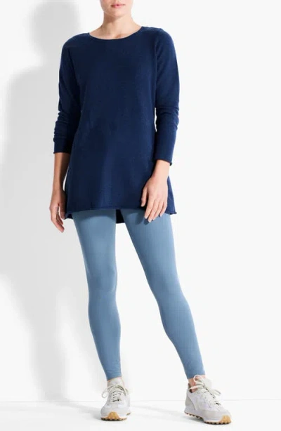 Nz Active By Nic+zoe Cool Down Twist Back Sweater In Multi